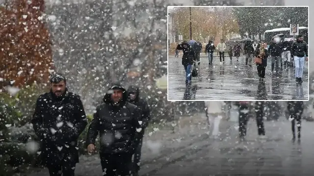 Kış geri döndü: 8 kente kar uyarısı 