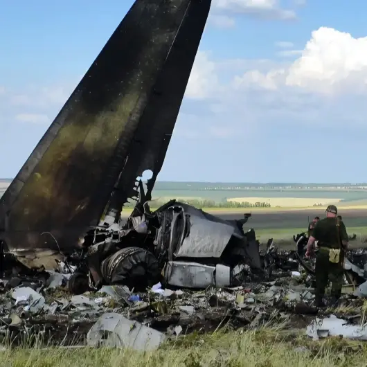 روسيا.. تحطم طائرة عسكرية شمال شرقي العاصمة موسكو