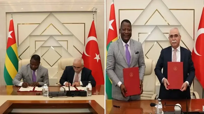 Anayasa Mahkemesi (AYM) ile Togo Anayasa Mahkemesi arasında ikili iş birliği anlaşması imzalandı.