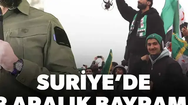 Suriye’de 8 aralık bayramı