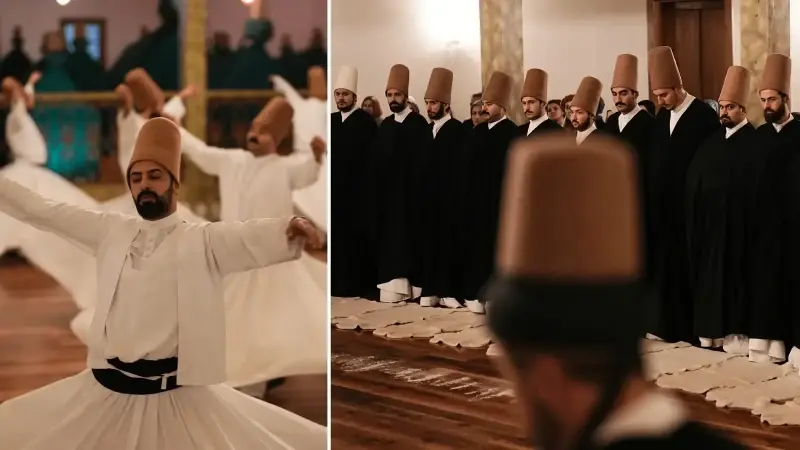 Yenikapı Mevlevihanesi Sema Mukabelesi'ne ev sahipliği yaptı