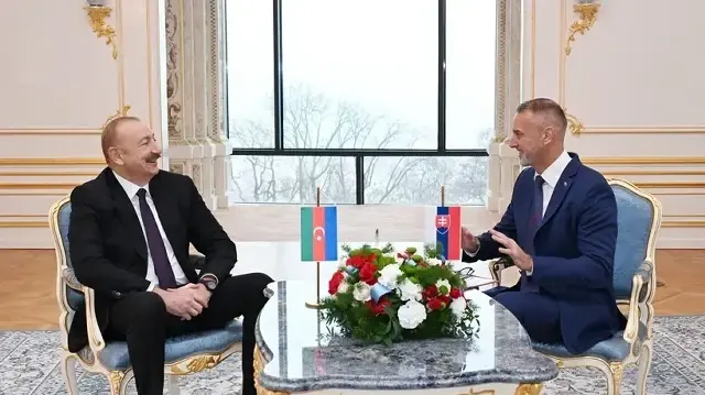 Ильхам Алиев и Рихард Раши