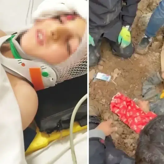 Amir'i toprağa gömen cani dayının ifadesi: Gömmedim ağaçtan düştü