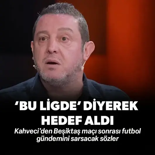 Kahveci'den Beşiktaş maçı sonrası futbol gündemini sarsacak sözler: "Bu ligde..." diyerek hedef aldı