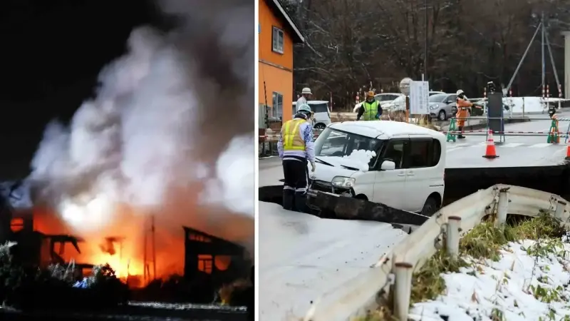 Vatandaşlara muhtemel bir sarsıntıda tahliyeye hazır olmaları yönünde uyarı yapıldı.
