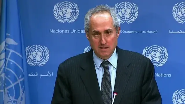 دوجاريك: نعارض بشكل قاطع أي تغيير في حدود غزة وإسرائيل