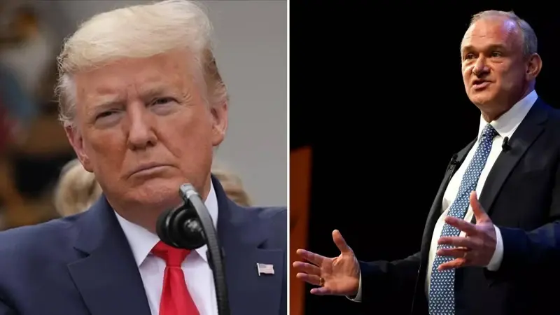 Donald Trump - Ed Davey