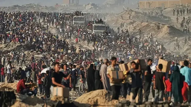 Доставка гуманитарной помощи беженцам