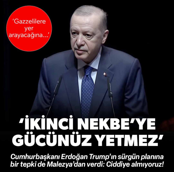 ‘İkinci Nekbe’ye gücünüz yetmez’