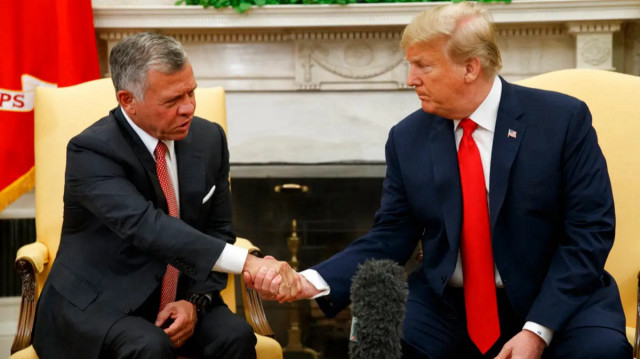 Трамп встретится с королем Иордании Абдаллой II.
