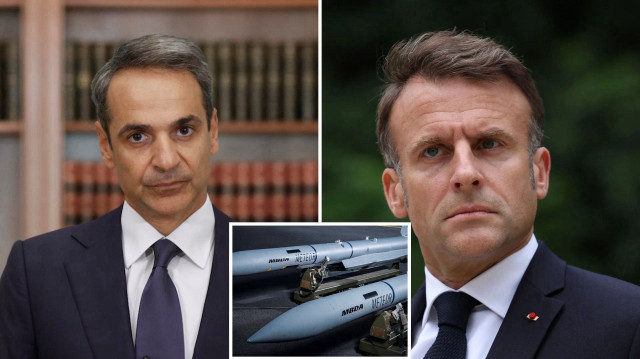 Miçotakis, Macron'dan ret yedi.