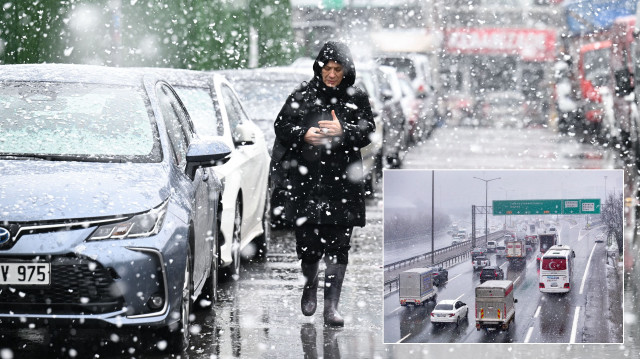 İstanbul'un bazı ilçelerinde dün kar yağışı etkili oldu
