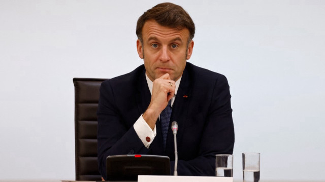Le président de la République de France, Emmanuel Macron.
