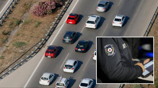 1 Ocak - 14 Şubat tarihleri arasında "Makas atma" ile ilgili toplam 12 bin 919 adet sürücüye/araca işlem yapıldı.