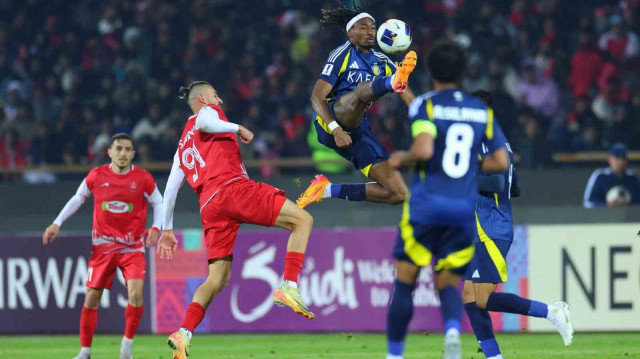 Persepolis - Al Nassr maçından kare.