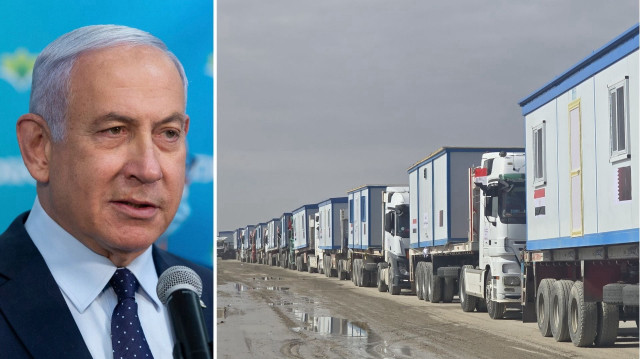 İsrail kasıtlı olarak Gazze'ye çadır ve konteyner ev girişini kısıtlıyor.