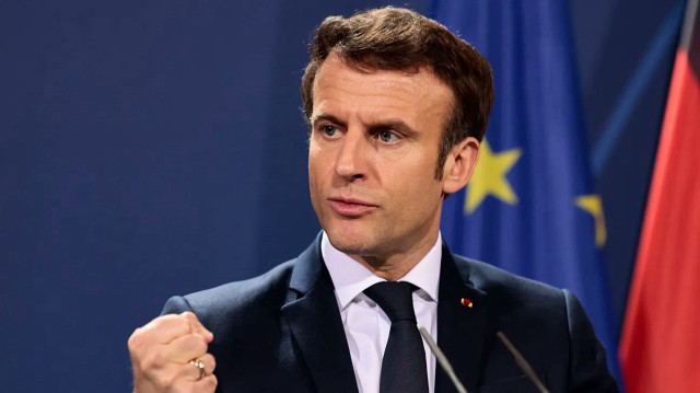 Le Président français Emmanuel Macron.