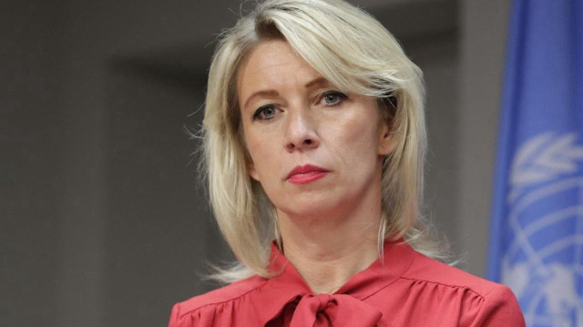 La Directrice du département de l'information et de la presse du ministère des affaires étrangères de la Fédération de Russie, Maria Zaharova