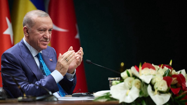 Le Président de la République de Türkiye, Recep Tayyip Erdogan.