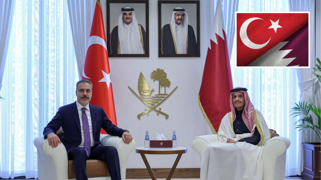 Bakan Fidan, Katarlı mevkidaşı tarafından kabul edildi.