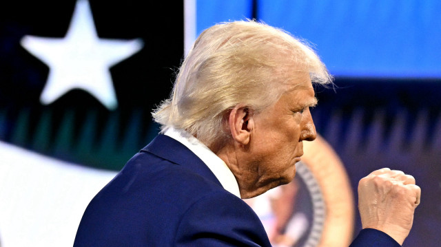 Le président américain Donald Trump s'exprime lors du sommet FII PRIORITY Miami 2025 (Future Investment Initiative) au Faena Hotel & Forum à Miami Beach, Floride, le 19 février 2025. 