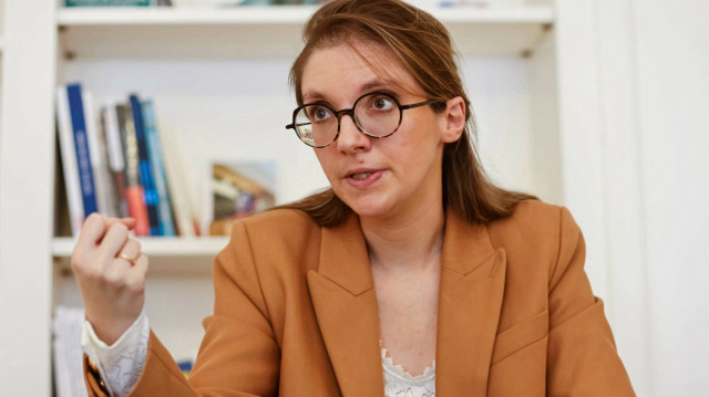 L'ancienne ministre française des Solidarités et des Familles, Aurore Bergé.