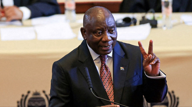 Le Président sudafricain, Cyril Ramaphosa.
