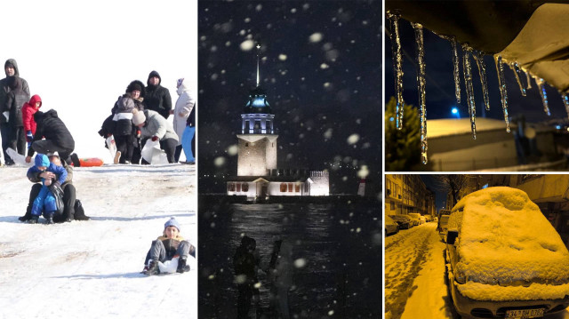 Altay soğukları tüm yurdu buz tutturdu.