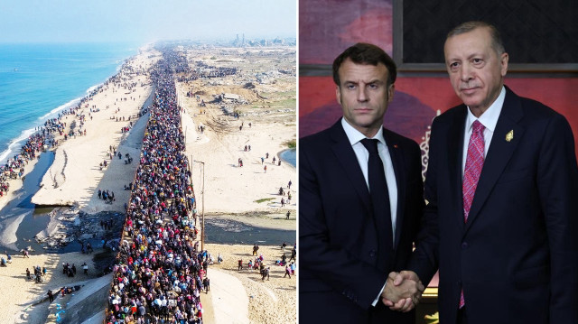 Cumhurbaşkanı Erdoğan ile Macron, ikili ve bölgesel meseleleri ele aldı.