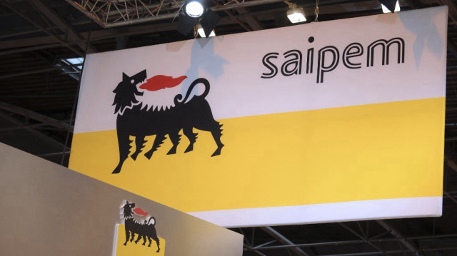 L’annonce de la fusion a été approuvée par Eni, premier actionnaire de Saipem (21,19 % du capital), et par la Caisse des Dépôts italienne (CDP), qui en détient 12,82 %. Eric PIERMONT / AFP