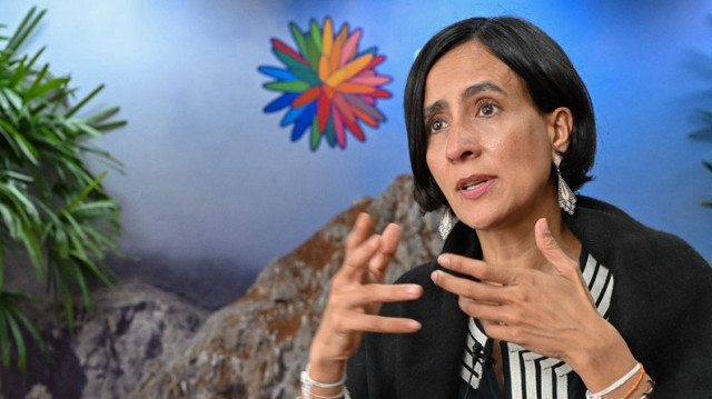 La ministre colombienne de l'Environnement et présidente de la COP16, Susana Muhamad.