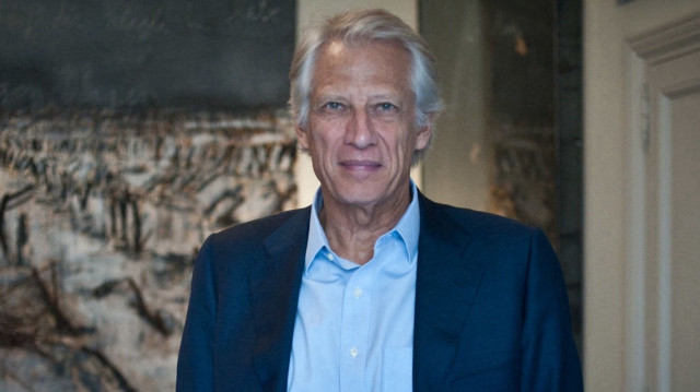 L'ancien ministre et Premier ministre français Dominique de Villepin.