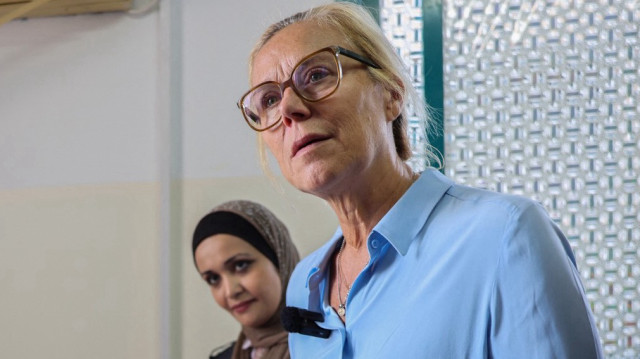 La Coordinatrice principale des Nations unies pour l'action humanitaire et la reconstruction à Gaza, Sigrid Kaag.