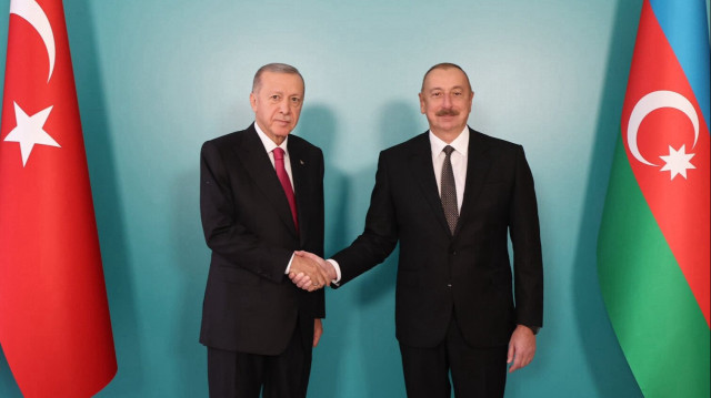 علييف يهنئ أردوغان بعيد ميلاده