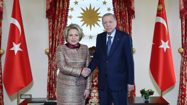 Cumhurbaşkanlığı Dolmabahçe Ofisi, önemli bir görüşmeye ev sahipliği yaptı.