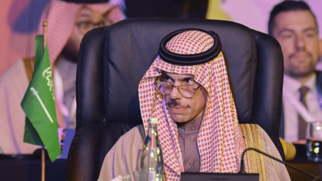 Le ministre saoudien des affaires étrangères Faisal bin Farhan