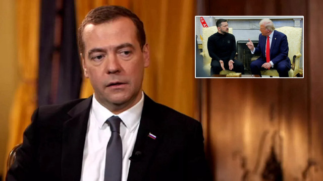 Rusya Güvenlik Konseyi Başkan Yardımcısı Medvedev, Zelenski ile Trump kavgasını değerlendirdi.