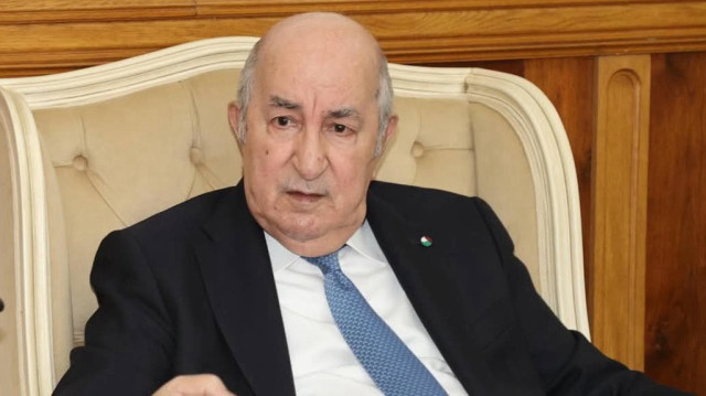 Le Président algérien Abdelmadjid Tebboune.