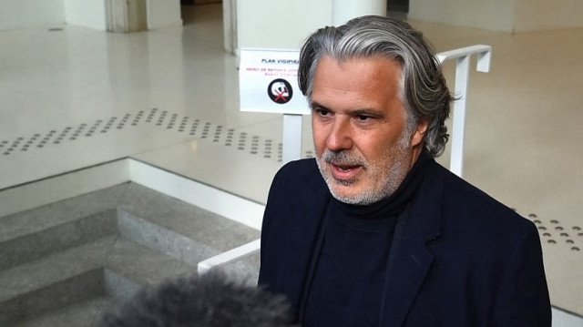 Le président de la Ligue de football professionnel (LFP), Vincent Labrune, à Paris, le 28 février 2023.