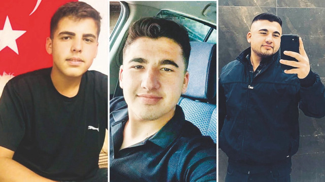 Arif (18), Yusuf (17) ve Fatih (16) Güneş kardeşler.