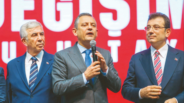 Mansur Yavaş, Özgür Özel, Ekrem İmamoğlu.