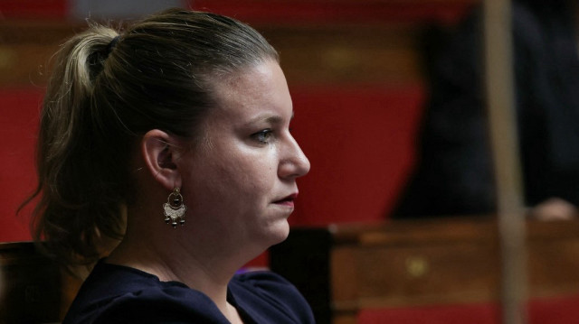La présidente du groupe LFI, Mathilde Panot.