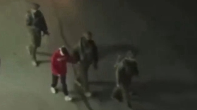 Arrestation de l'enfant Abdulhakim Hamed à Silwan, près de Ramallah, le 3 février 2024.