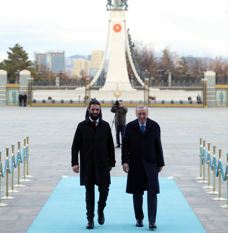 Suriye Cumhurbaşkanı Ahmed Şara ve Cumhurbaşkanı Recep Tayyip Erdoğan'ın görüşmeleri yaklaşık 3 saat sürdü.