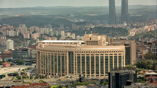 Le palais de justice d'Istanbul, dans le district de Sisli.