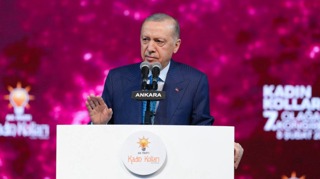 Cumhurbaşkanı Erdoğan, AK Parti Genel Merkez Kadın Kolları 7'nci Olağan Kongresi'nde konuştu.