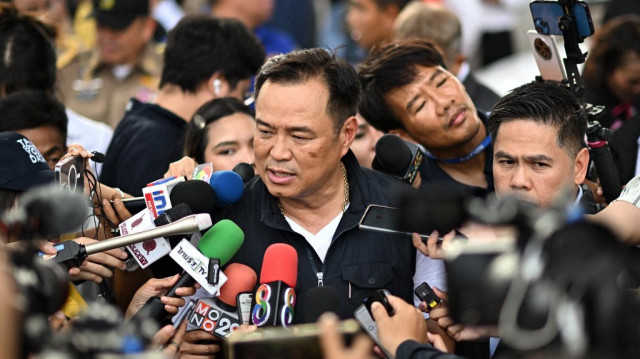 Le vice-premier ministre et ministre de l'intérieur de la Thaïlande, Anutin Charnvirakul.