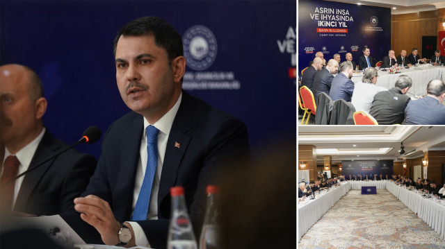 Çevre, Şehircilik ve İklim Değişikliği Bakanı Murat Kurum, “Asrın İnşası ve İhyasında İkinci Yıl Basın Buluşması”nda gündeme yönelik açıklamalarda bulundu.
