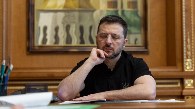 Le président ukrainien, Volodymyr Zelensky.