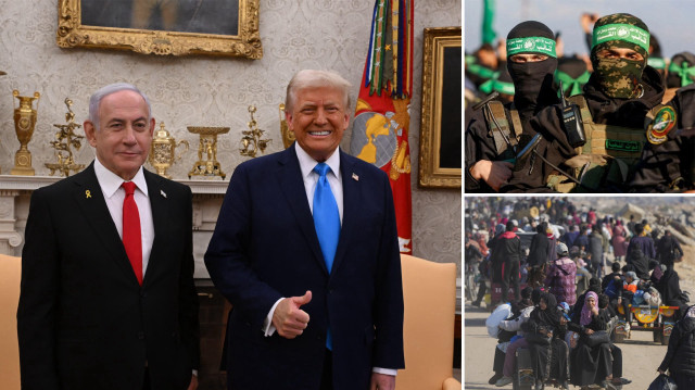 İsrail Başbakanı Binyamin Netanyahu, ABD Başkanı Donald Trump.